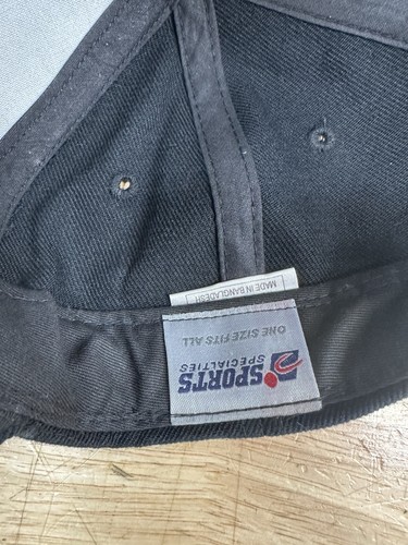 Vintage Sports Specialties NBA Logo Snapback Mütze schwarz Wollmischung - Bild 7 von 10