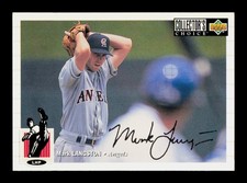 1994 Collector's Choice #169 Mark Langston Silver Signature California Angels