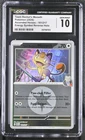 CGC 10  Team Rocket's Meowth 161/217 Energy Reverse Holo Pokemon Ascended Heroes