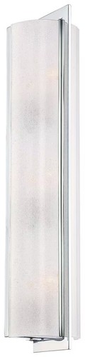 Minka Lavery 4393-77 Clarte 3-Light Wall Sconce in Chrome