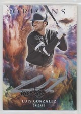 2021 Panini Chronicles Origins Signatures Silver Ink Luis Gonzalez Auto 0mm9
