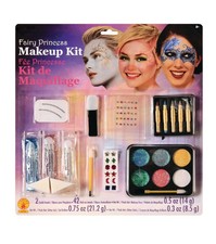 Rubie's Fairy Princess Makeup Kit Glitters Eyelid And Stick-on Jewels Halloween
