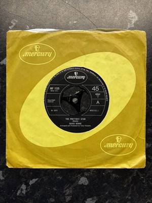 David Bowie - The Prettiest Star - Mono 7'' Vinyl Record 