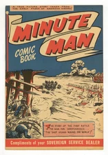 Minute Man #0 VG+ 4.5 1950