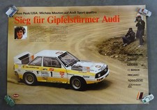 Poster / Werbeplakat Audi Sport Quattro S1 mi...