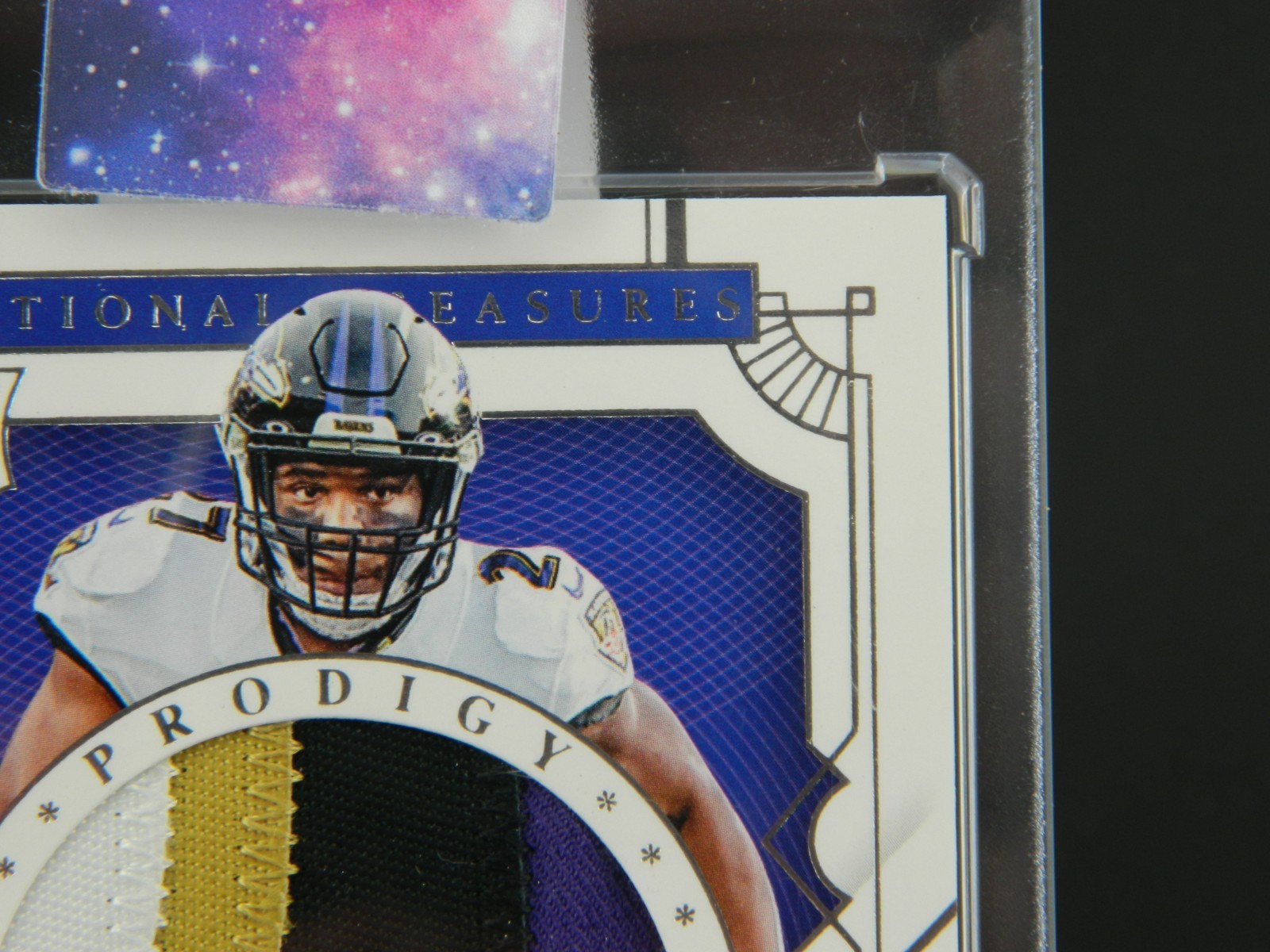 J.k. Dobbins ROOKIE PATCH AUTO National Treasures 4-Color Patch Numbered 79 /99 view 2