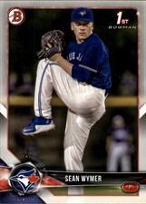 2018 Bowman Draft #BD-157 Sean Wymer Toronto Blue Jays