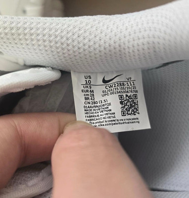 Nike Air Force 1 '07 Low Triple White/White Men s Sneakers CW2288-111 2020