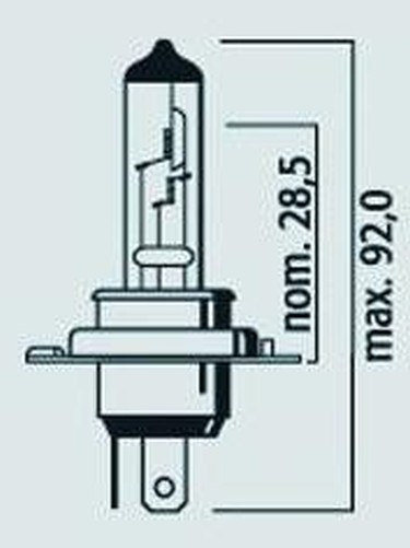 GlüHbirne H4 12V 60/55W P43T / 9220-image
