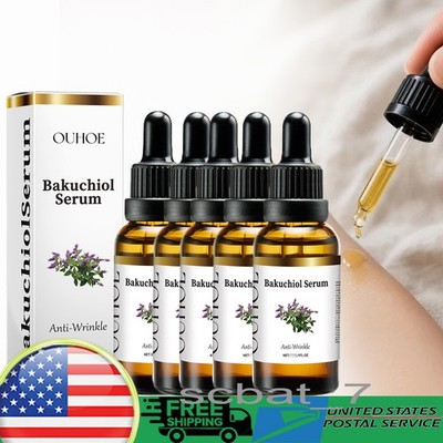 1~5x Bakuchiol Oil Organic Cold Pressed of 30,000 PPM Hydrating & Firming 30ml