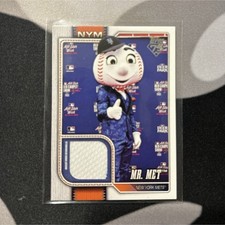 Topps 2026 Series One Mr. Met New York Mets MAS-MRM Memorabilia Insert