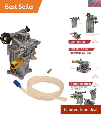 #ad Horizontal Mounting Power Washer Pump for Troy Bilt High Efficiency 3000 PSI $155.49