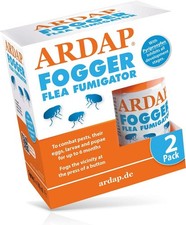 ARDAP Fogger Flea Fumigator 2 x 100ml - Flea bombs for home & animal environment