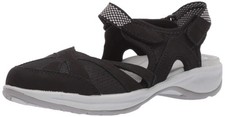 Easy Spirit Esplash Women's Sandal, 10 B(M) US, Black-White