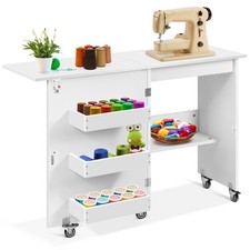 Folding Sewing Machine Table, Compact Craft S...