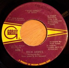 Rick James 45 You And I / Hollywood