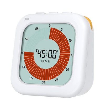 Visuelle Zeitschaltuhr für Kinder, 60 Minuten Digitale Kinderzeitschaltuhr Klassenzimmer Timer mit 32552