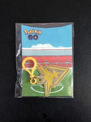 Pokémon GO Fest Team Instinct Yellow Promotional Keychain Brand New Clip On - image 1 of 2