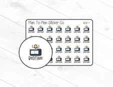 1632-1~~Bedtime @ Planner Stickers.