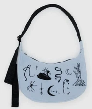 Baggu Medium Crescent Bag Embroidered Ballet Icons New