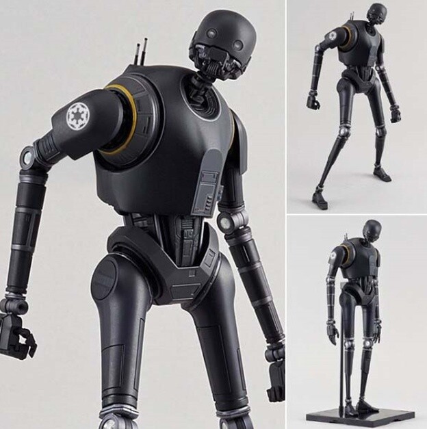 BANDAI SHFiguarts K-2SO フィギュア Bandai Star Wars K-2so 1/12 Scale Plastic Model Kit