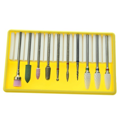 Ensemble kit polissage gel lime diamant coupe machine manucure de cuticule - Imagen 2 de 5