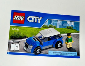 Lego City 60081 Pickup and Tow Truck Instructions Manual Booklet