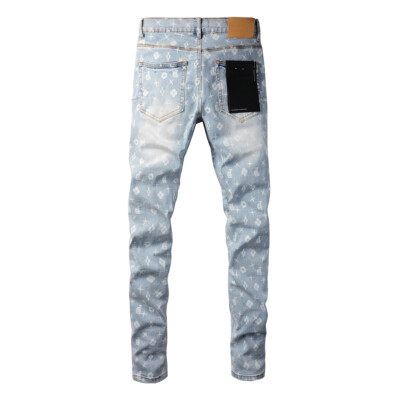 パンツ purple brand white color denim purple brand white color denim