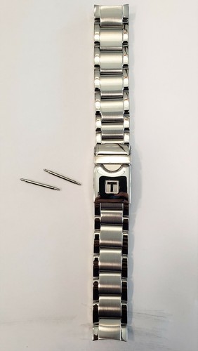 Original Tissot Quickster FOR CASE-BACK # T095417A Steel Watch Band Bracelet - Picture 2 of 4
