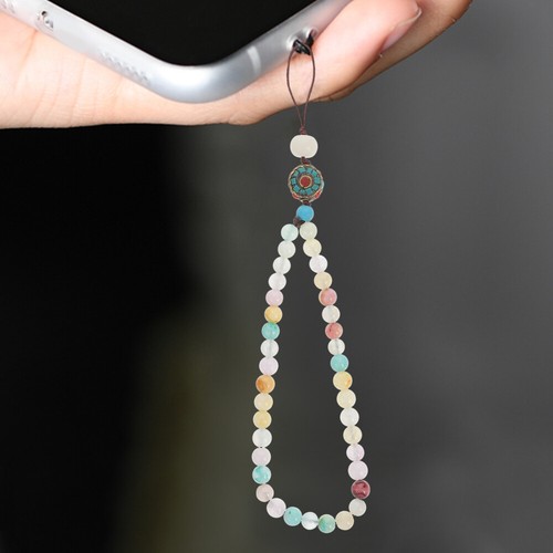 Beads Phone Lanyards Cellphone Lanyard Decorative Phone Sling - 第 4/12 張圖片