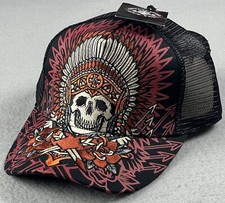 Affliction Trucker Hat Mystic Helper Model Sk...