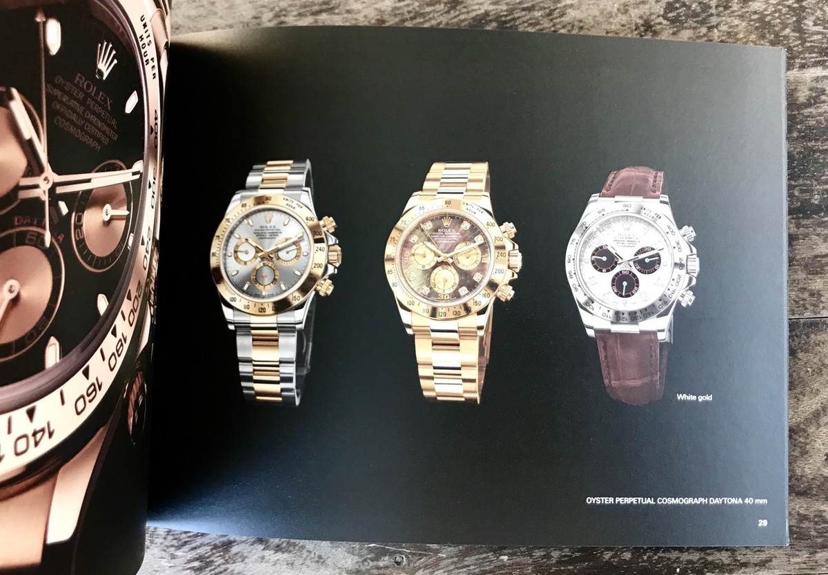 ROLEX Catalogue GMT II Daytona Submariner Explorer Sea-Dweller