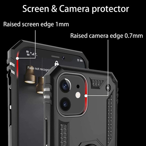 For Apple iPhone XR Shockproof Hybrid Dual Layer Hard with Ring Stand Case Cover - Picture 9 of 63
