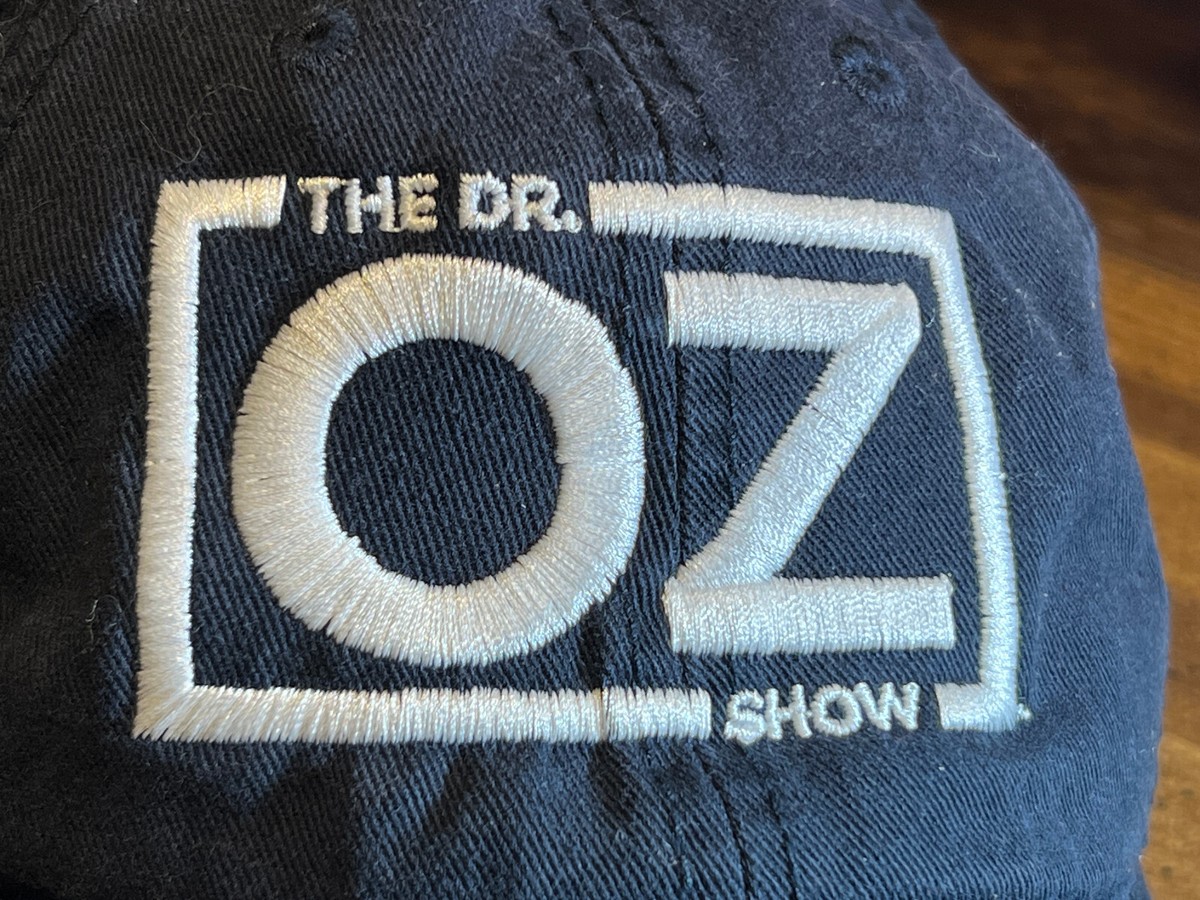 RARE ~ THE DR. OZ SHOW Navy Blue Hat ~ Relaxed Look ~ Adjustable