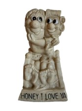 Vtg 1970s Novelty Figure HONEY I LOVE YA 1974 WR Berrie Co Made In USA 9120