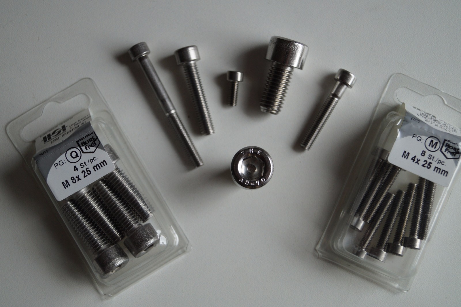 M5 X 45mm Innensechskantschrauben Schwarz - DIN 912 12.9