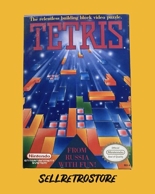Tetris - Nintendo - NES - OVP - CIB - Sammler - Retro Gaming - NTSC - Kult