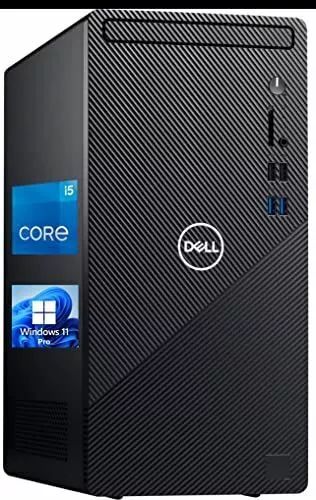 Dell Inspiron 3891 Desktop Computer, Intel Core i5-11400 Upto 4.4 GHz, 8GB RAM,