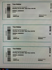3 x Tom Walker tickets @ Tunes in the Dunes
