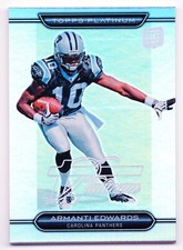 2010 Topps Platinum Armanti Edwards #41 Rookie   RC Carolina Panthers