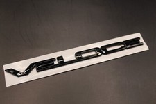 UK Gloss Black VELOCE Rear Badge Letters Trunk Boot Emblem For Alfa Romeo