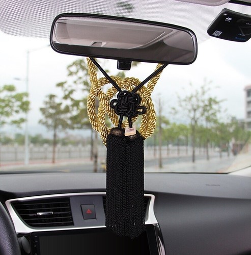 VIP Charm Junction Produce JDM Fusa Black Kiku JP Knot Gold Kin Tsuna Rope - Bild 10 von 10