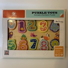Top Bright - Puzzle Toys - Animals  Numbers - 24m 