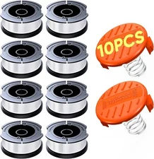 10 Pack Weed Eater String for Black and Decker, Craftsman Weed Wacker, AF100 Wee
