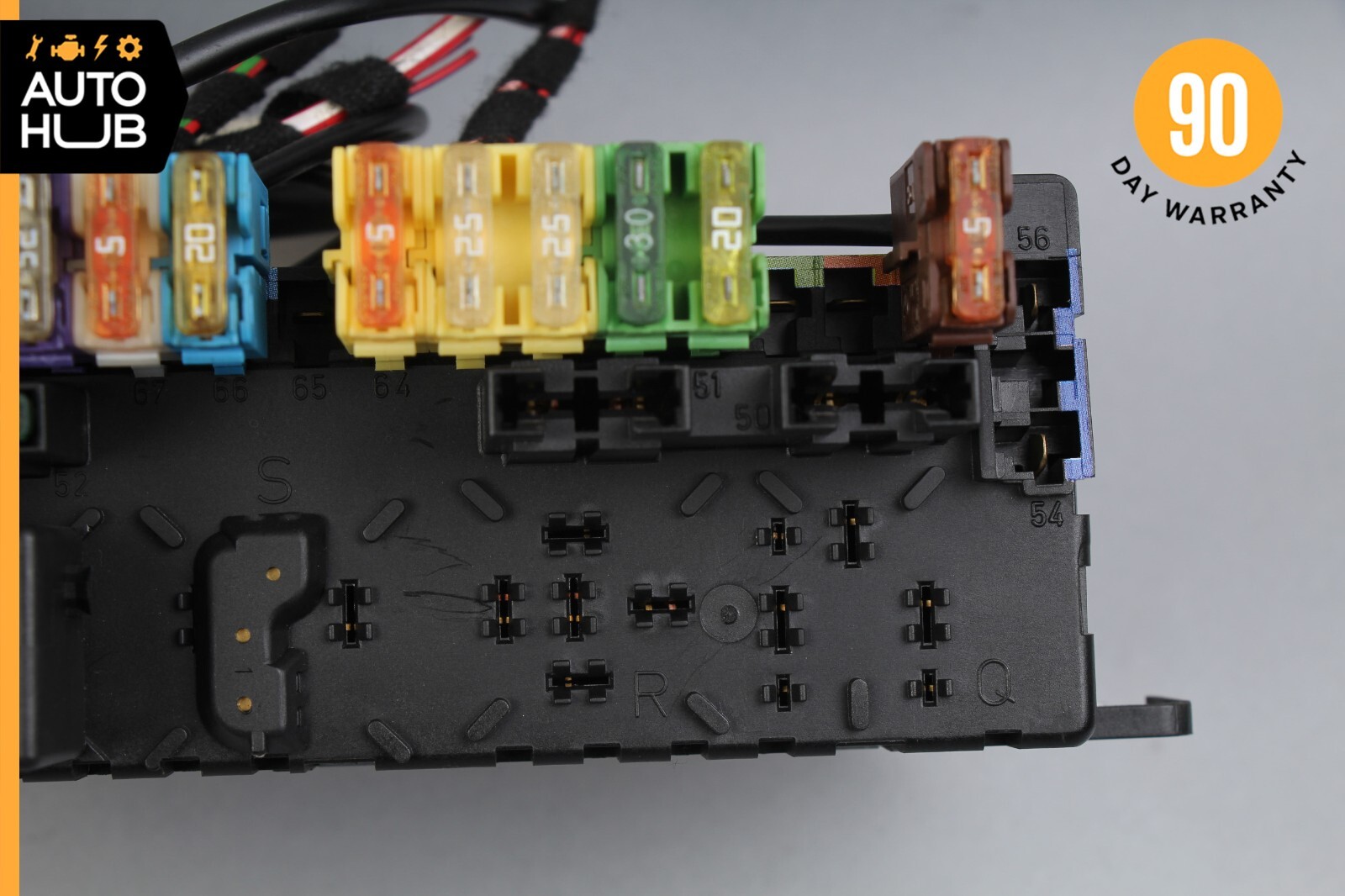 03-12 Mercedes R230 SL500 SL55 AMG SL550 Rear SAM Fuse Box Relay Module OEM 56k