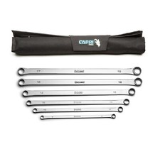 Capri Tools 0 Degree Offset Extra Long Box End Wrench Set Metric 6-piece Capri Tools 0 Degree Offset Extra Long Box End Wrench Set Metric 6-piece