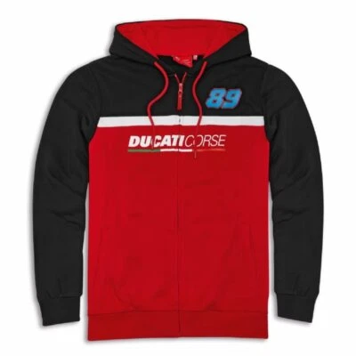 Ducati Corse Sweatshirt mit Kapuze Jorge Martin Hoody Kapuzenpullover Hoodie