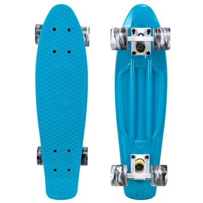 MEKETEC Skateboard Complet 22 Retro Mini Cruiser pour des Enfants, des MEKETEC Skateboard Complet 22 Retro Mini Cruiser pour des Enfants, des
