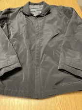 Perry Ellis Portfolio Poly Tech Mens Size Medium Full Zip Softshell L/S Jacket