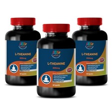 Theanine for Energy - L-THEANINE EXTRACT 200MG - Helps With Studying - 3B 180Ct